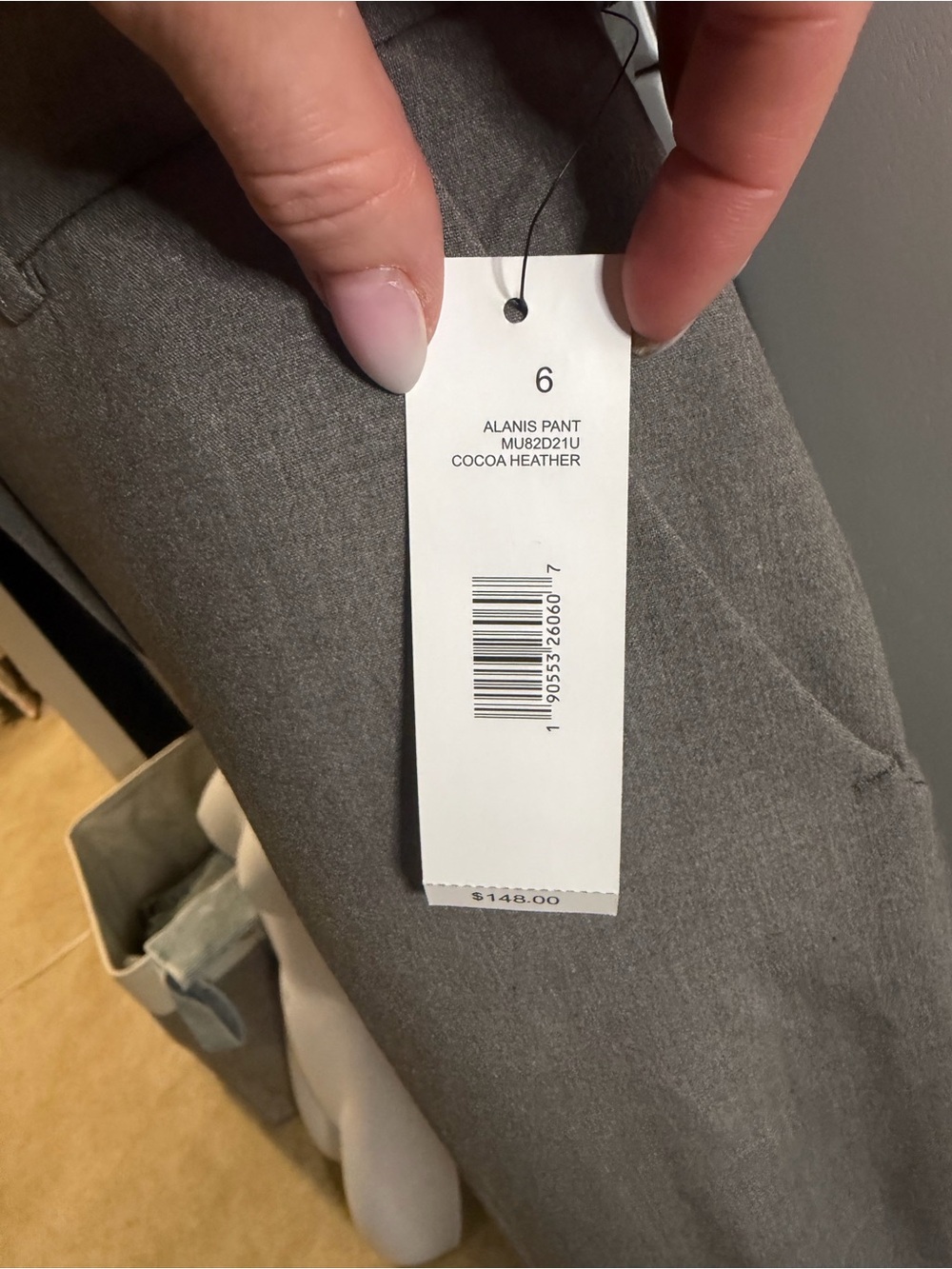 Tahari Olive Green Tailored Dress Pants - Picture 8 of 10